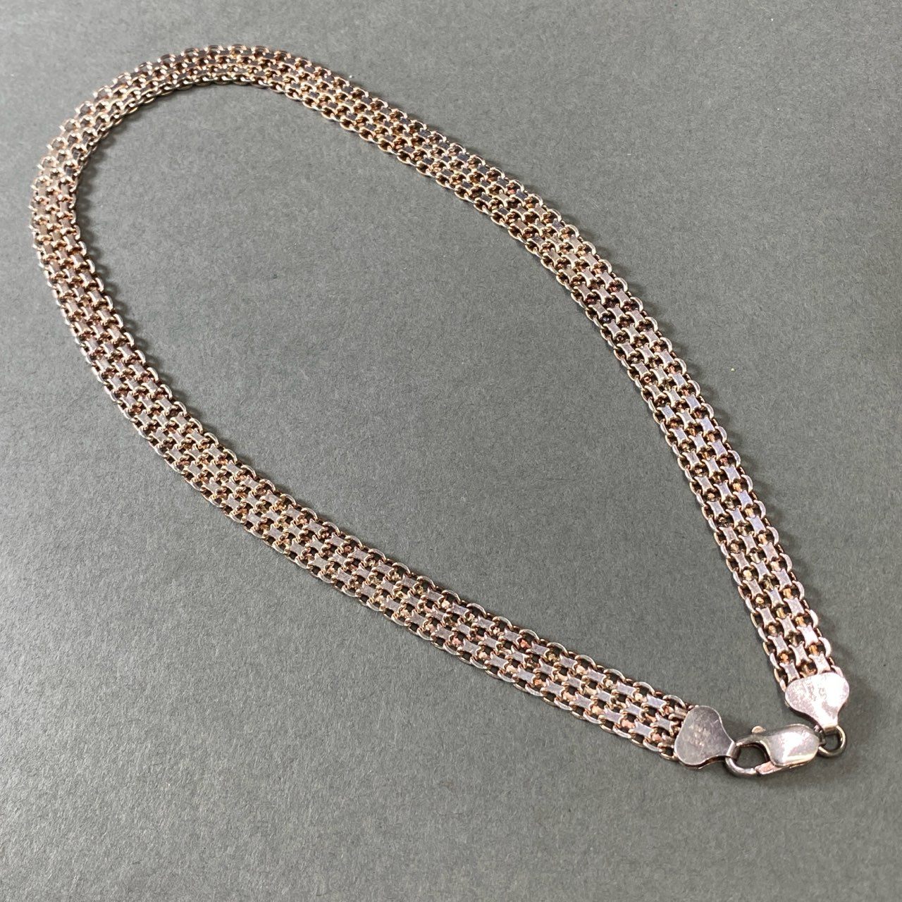 g29 Milor ミロル クロスパンサーチェーンネックレス シルバー 925 SILVER イタリア ヴィンテージ アクセサリー ジュエリー