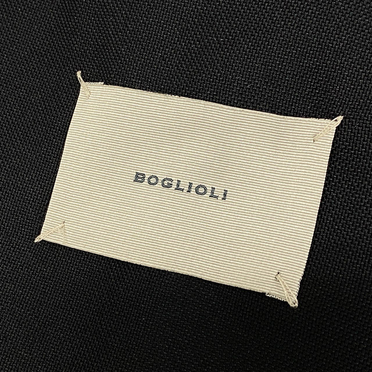 25f14 BOGLIOLI ボリオリ DOVER ドーヴァー テーラードジャケット シングルジャケット フォーマル スーツ イタリア製 T2902E 44 ブラック