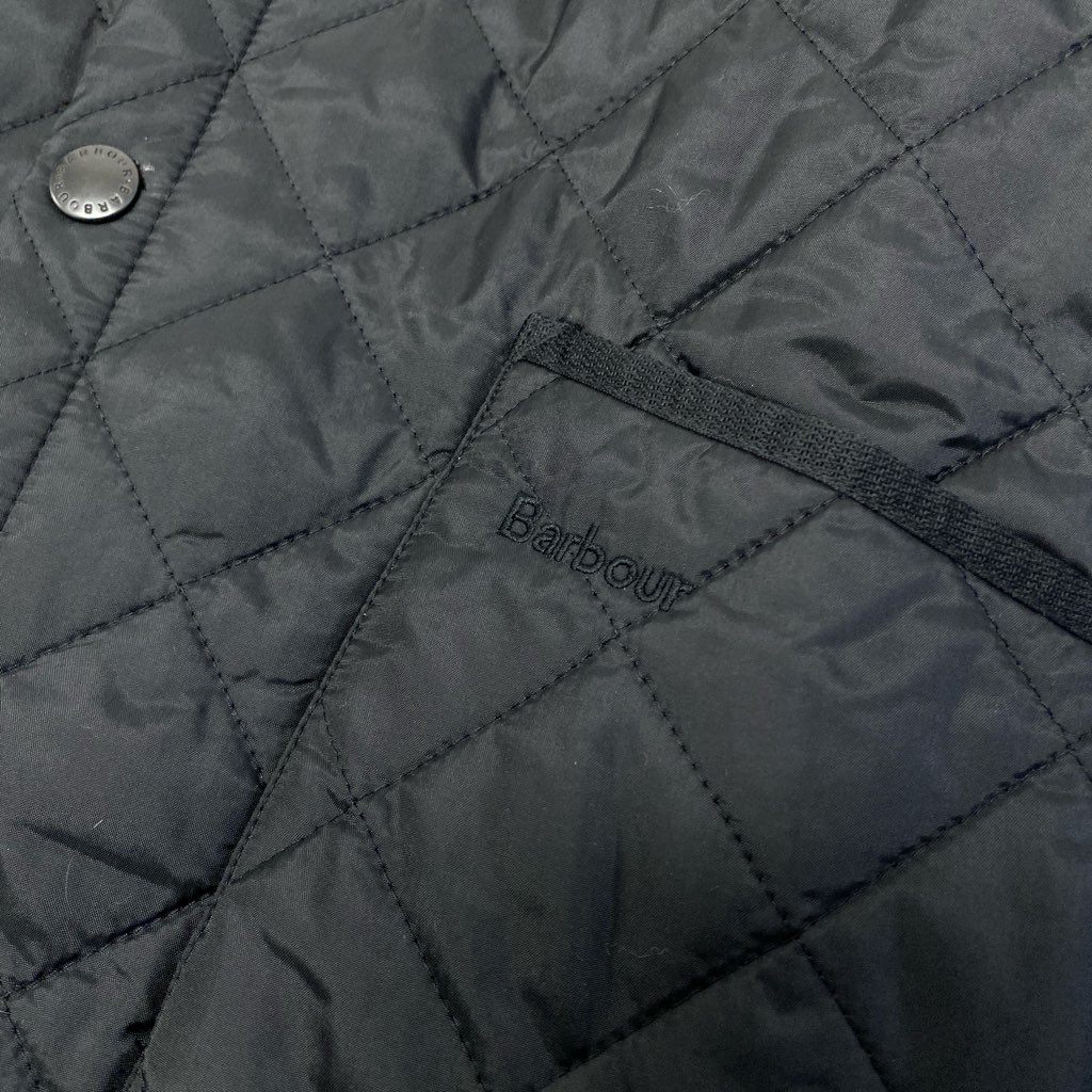 29a9 Barbour バブアー SL LIDDESDALE キルティングジャケット ナイロンジャケット リデスデイル メンズ 紳士服 MQU1348 大きいサイズ XXL ブラックo07t