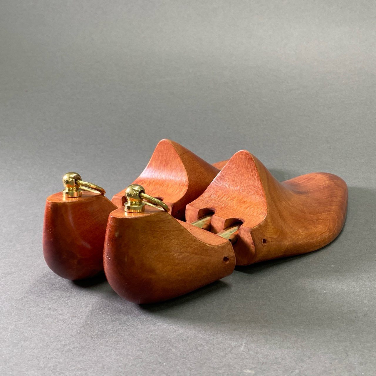 6e16 CROCKETT&JONES クロケットアンドジョーンズ 純正 ウッド シューツリー 9905 9 ブラウン 木製 SHOE TREE シューズキーパー ビジネス 箱付き