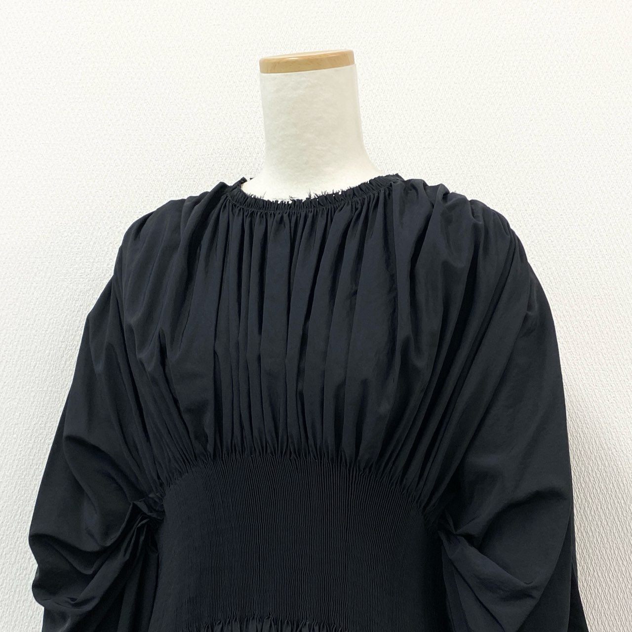 72a14 《未使用》定価¥170,000 RENATA BRENHA レナータブレタ VISITFOR取扱 BANDONENON DRESS バックオープンドレス S ブラック ワンピース 英国製 タグ付き