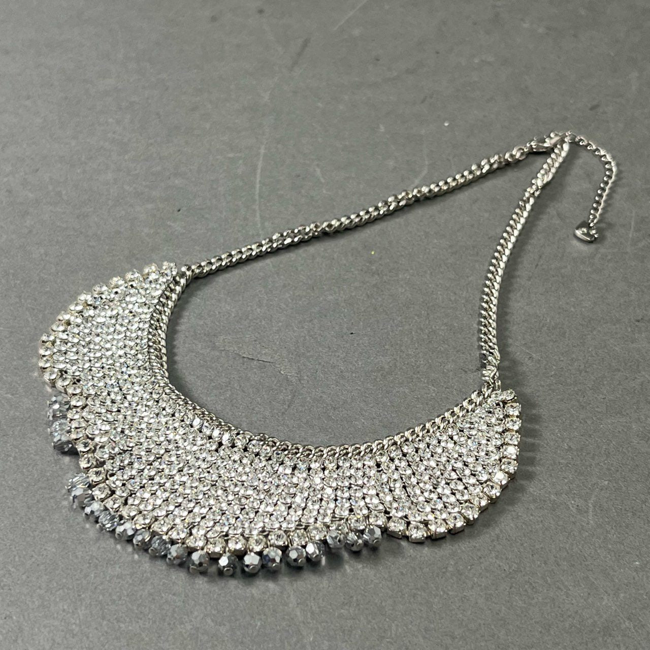 1e12-3 SWAROVSKI スワロフスキー Renewal Necklace クリスタルビーズ ネックレス 5019006 36cm ビジュー ダイヤ 結婚式 セレモニー