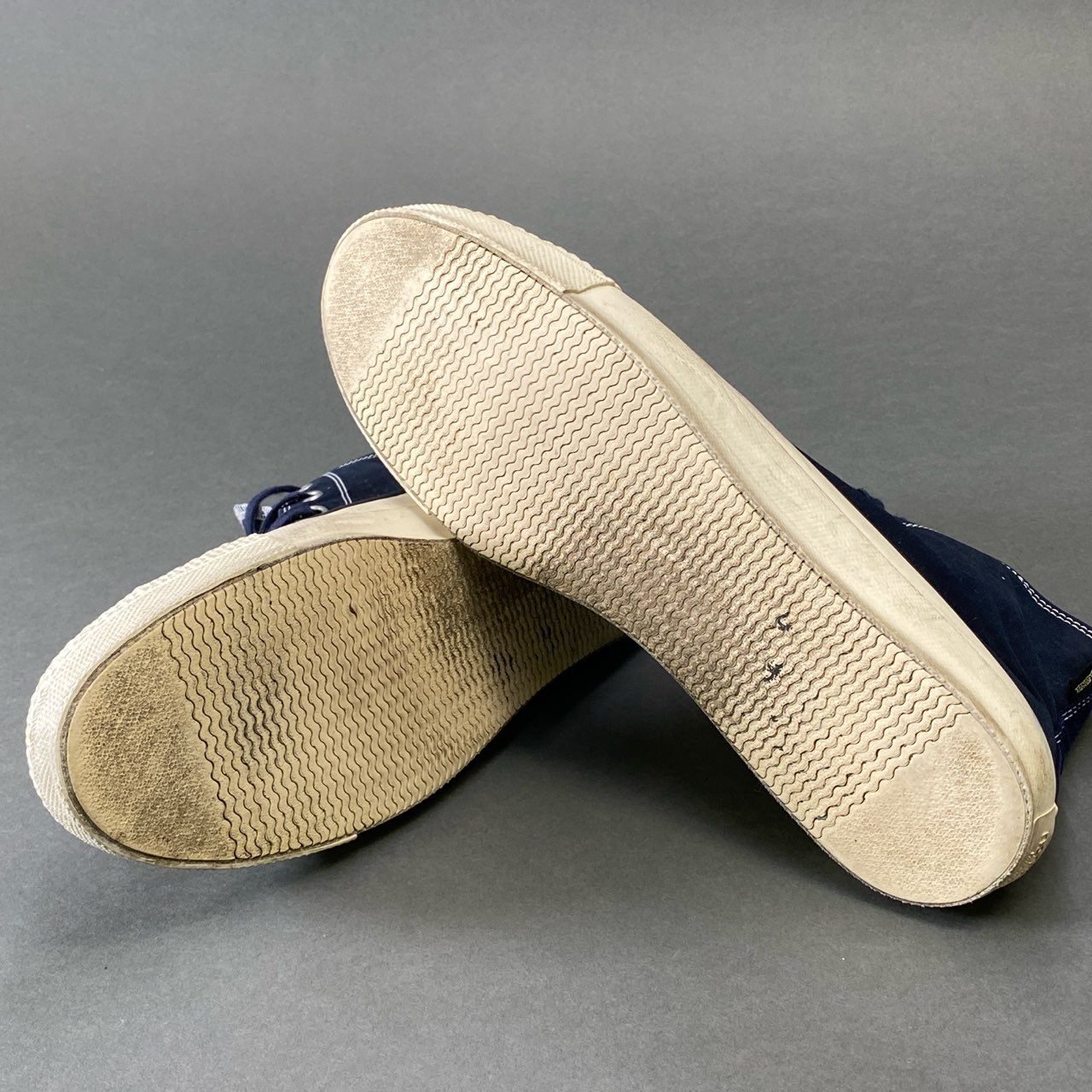 1g28 nonnative ノンネイティブ × SPINGLE MOVE スピングルムーヴ GORE-TEX ゴアテックス ハイカットスニーカー 3 ネイビー ヴィンテージ加工 シューズ
