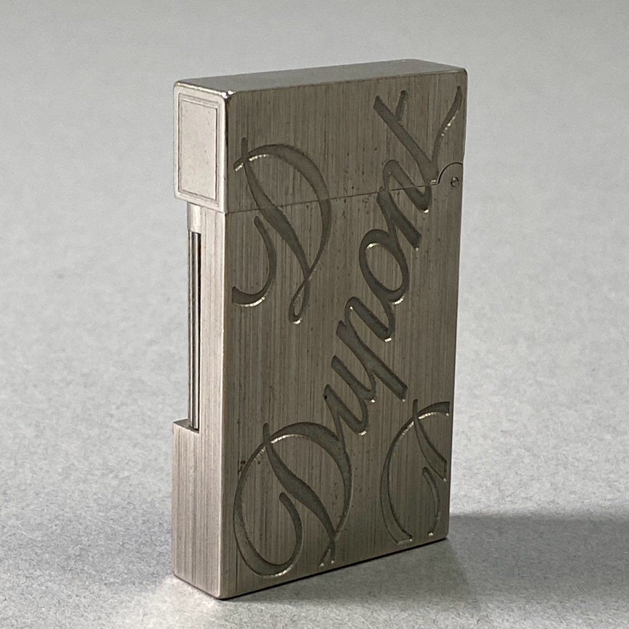 i13 S.T.Dupont デュポン ガスライター 喫煙具 ローラー式ライター シルバー フランス製 06D01A8k02i