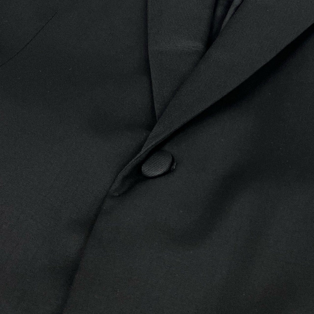 61g23 ISAIA NAPOLI イザイア ナポリ セットアップ スーツ GREGORY グレゴリー ピークドラペル テーラードジャケット スラックスパンツ 大きいサイズ 56 ブラック メンズ