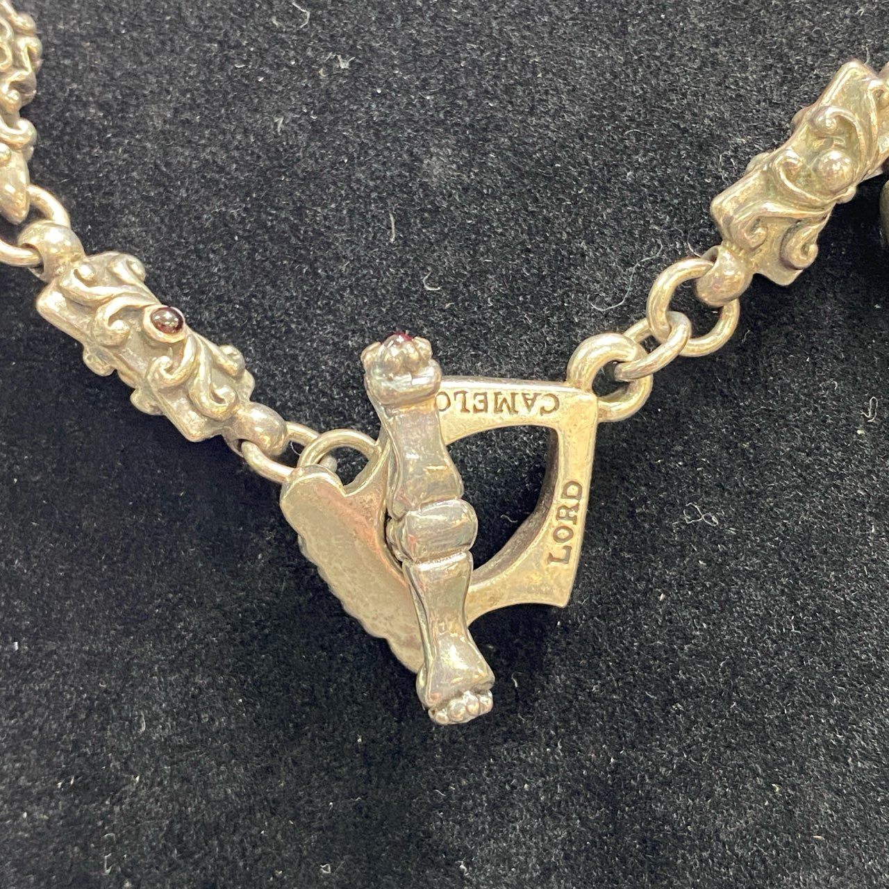 c19 Lord Camelot ロードキャメロット ネックレスチェーン CHAIN ラインストーン SILVER シルバー