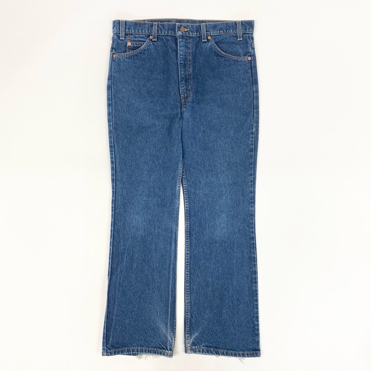 44h26 VALENTINO LEVI’S ヴァレンティノ リーバイス コラボ 517 デニムパンツ ジーンズ ボトムス 世界517本限定 W34 インディゴブルー コットン メンズo07t