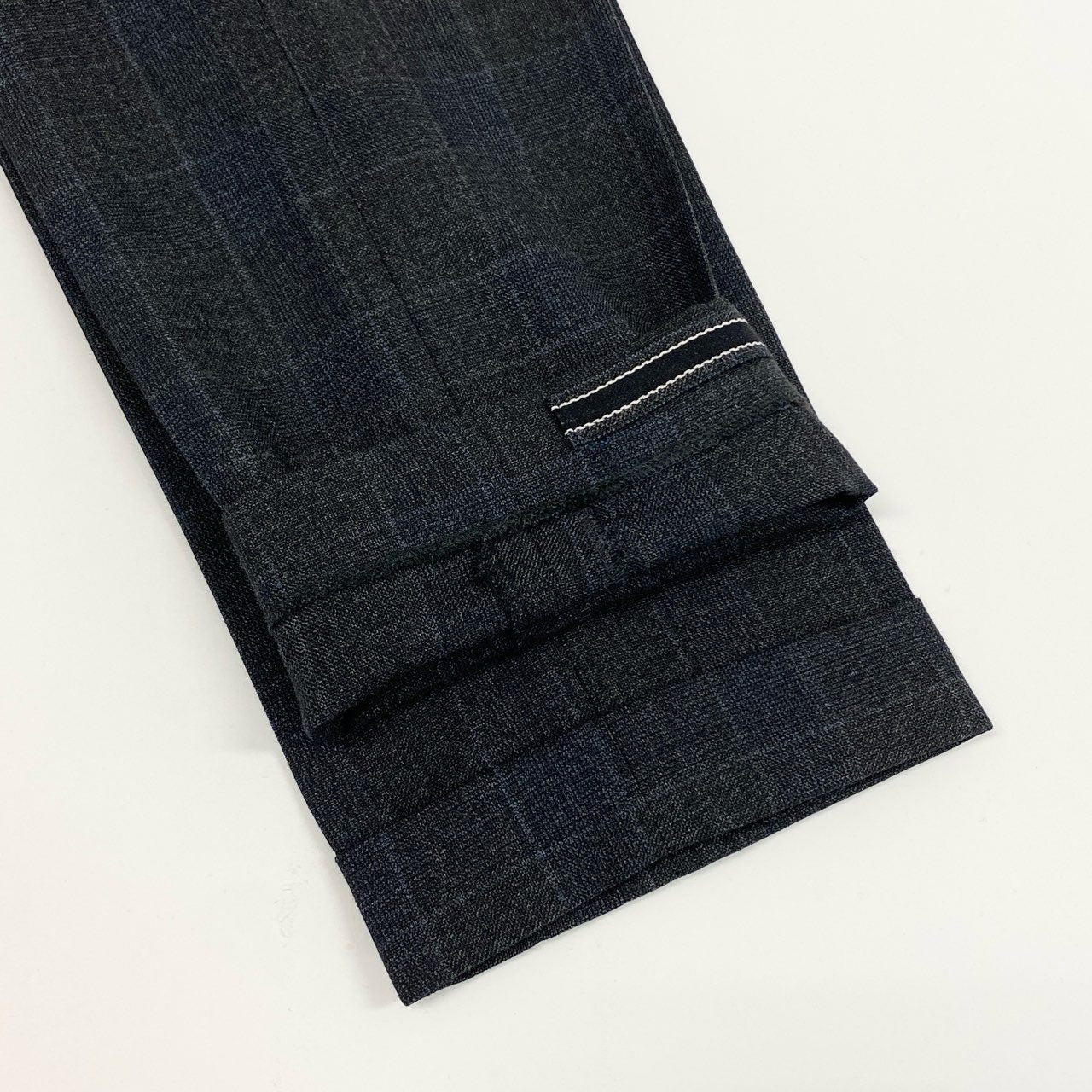 87f24 《美品》 RING JACKET リングヂャケット × guji グジ セットアップ スーツ 42 グレー Carlo Barbera カルロバルベラ フォーマル ビジネス