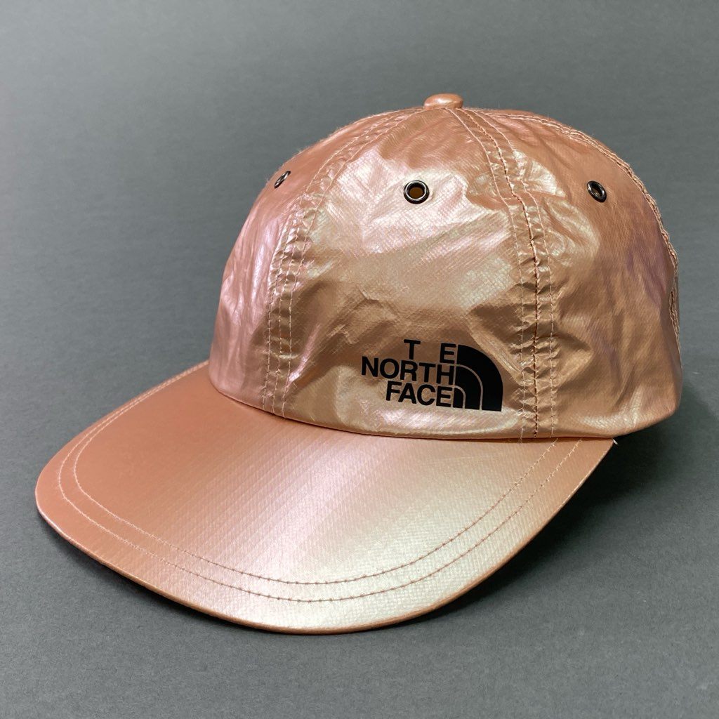 d5 Supreme シュプリーム THE NORTH FACE ザノースフェイス Metalic Cap 6-Panel Cap コラボ ユニセックス Free ピンクゴールド ナイロン100%