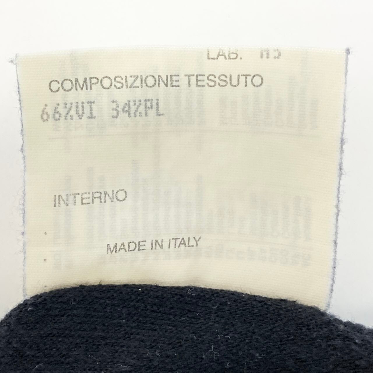 e8 FENDI 半袖ベロアTシャツ VネックロゴTシャツ トップス イタリア製 40サイズ ブラック系 レディース 女性用ta1