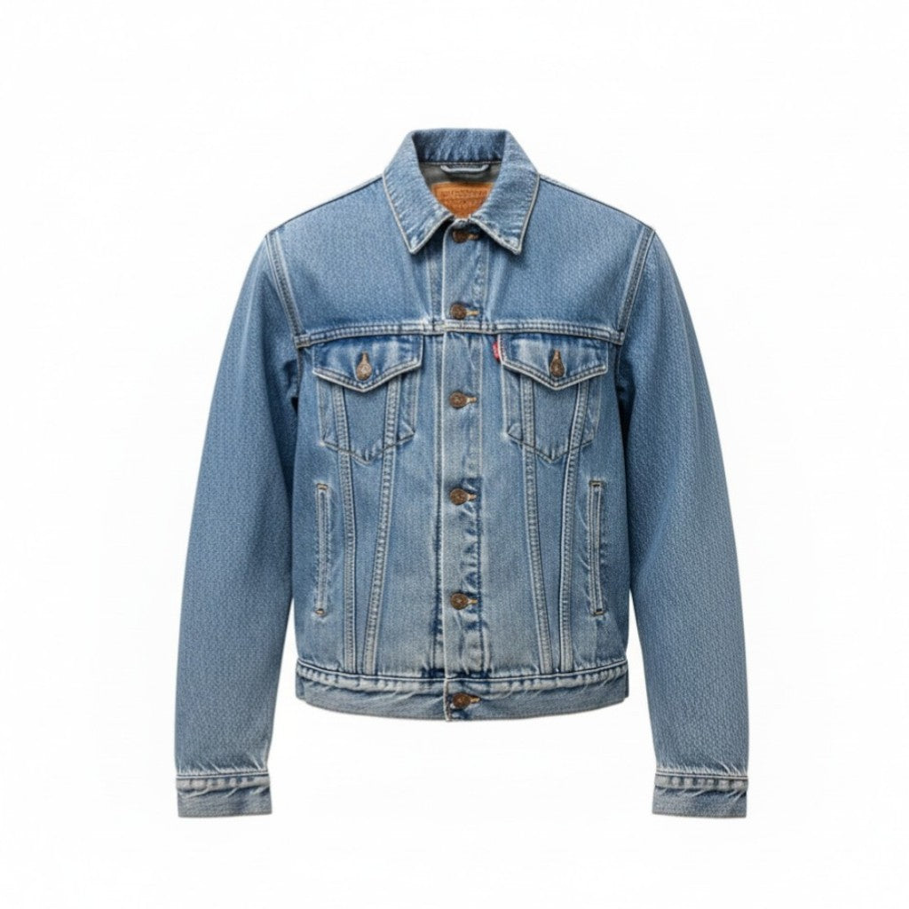 9c20 Levis リーバイス USA製 デニムジャケット Gジャン ボタン裏527