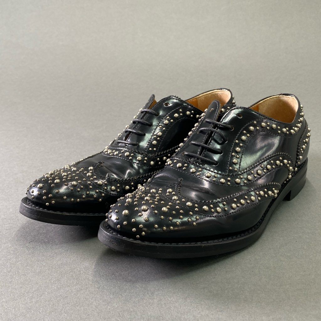 3f7 《美品》定価￥105.600 Church's チャーチ BURWOOD MET バー