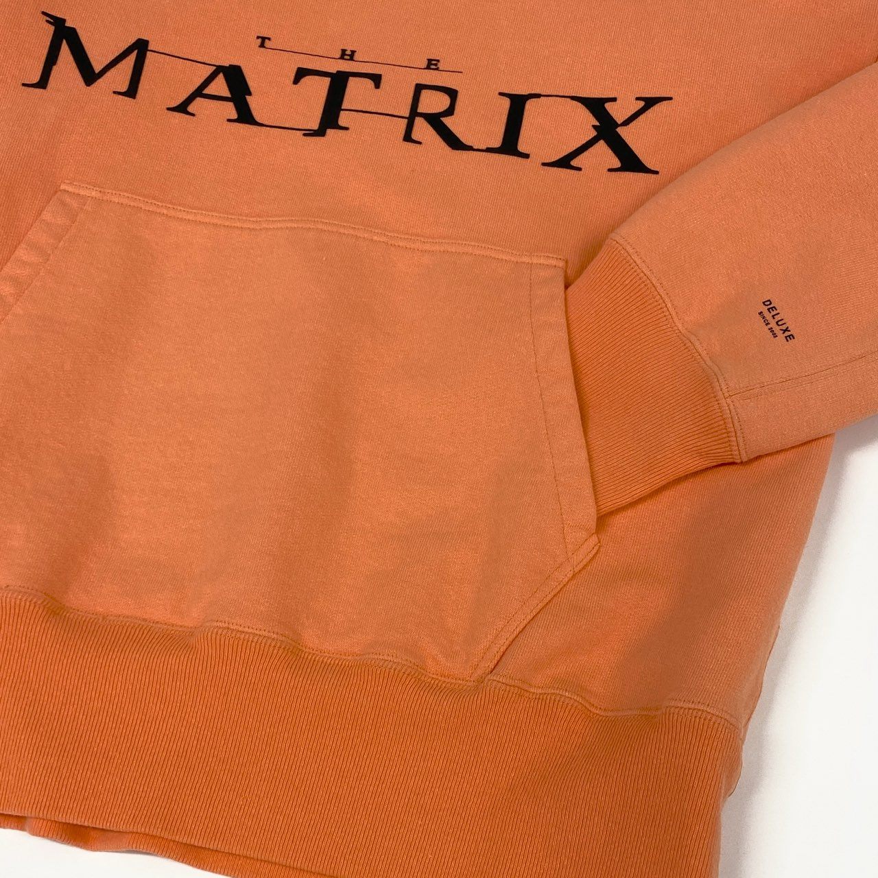64g4 DELUXE デラックス MATRIX マトリックスコラボ プルオーバー フーディー パーカー タグ付き メンズ 男性用 21SD2584 S コーラルオレンジ コットン100%