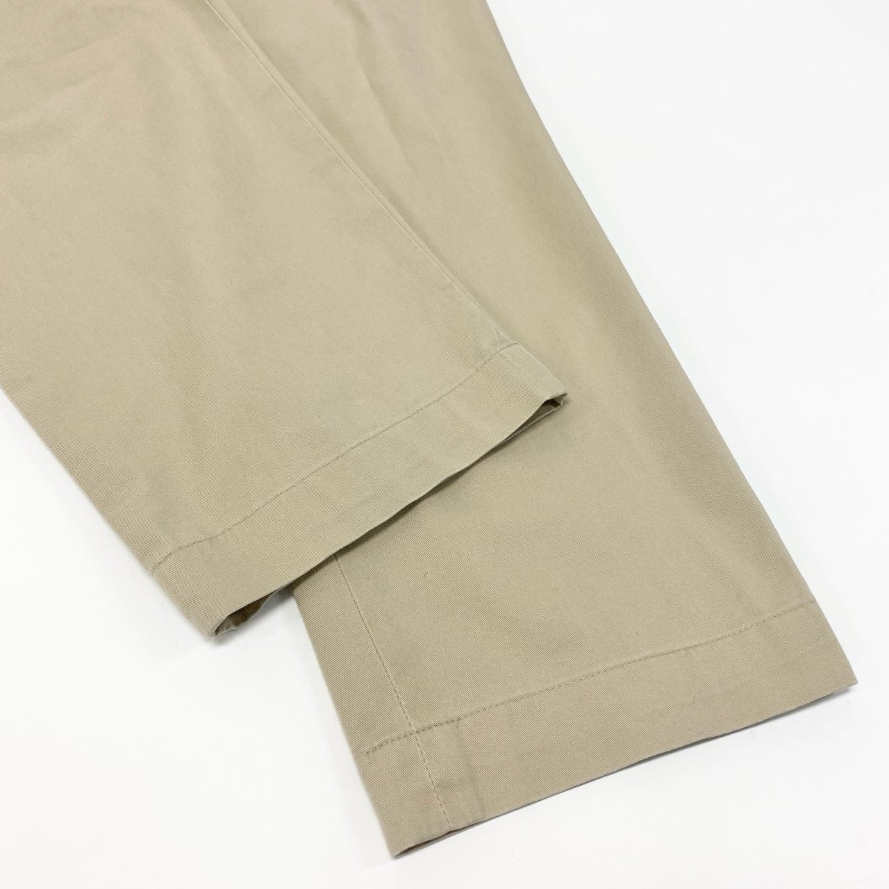 81j8 POLO RALPH LAUREN ポロラルフローレン ストレッチスリムフィット チノ パンツ 38/32サイズ ベージュ メンズo07t