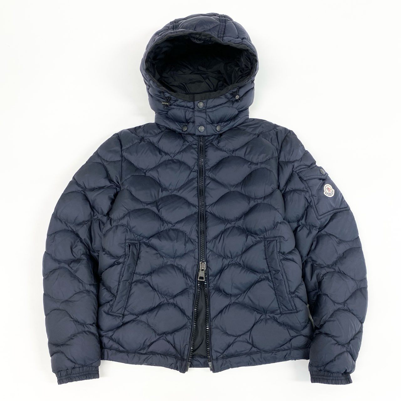 54d8 MONCLER モンクレール MORANDIERES モランデレス ダウンジャケット キルティング C20914131805 3 ネイビー