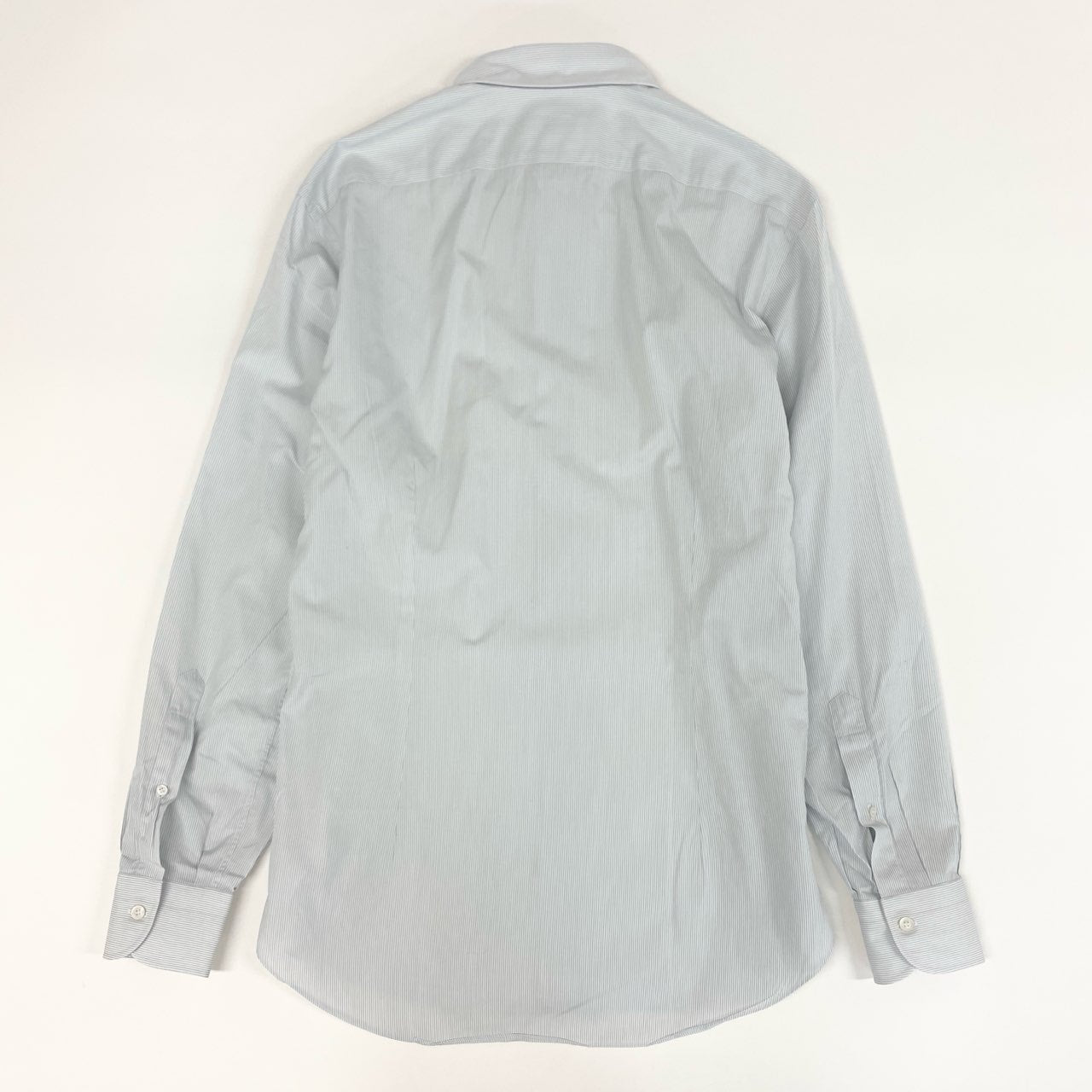 22f18 FRAY フライ 長袖シャツ メンズシャツ 長袖シャツ ストライプシャツ ドレスシャツ メンズ 男性用 ホワイト×ブルー