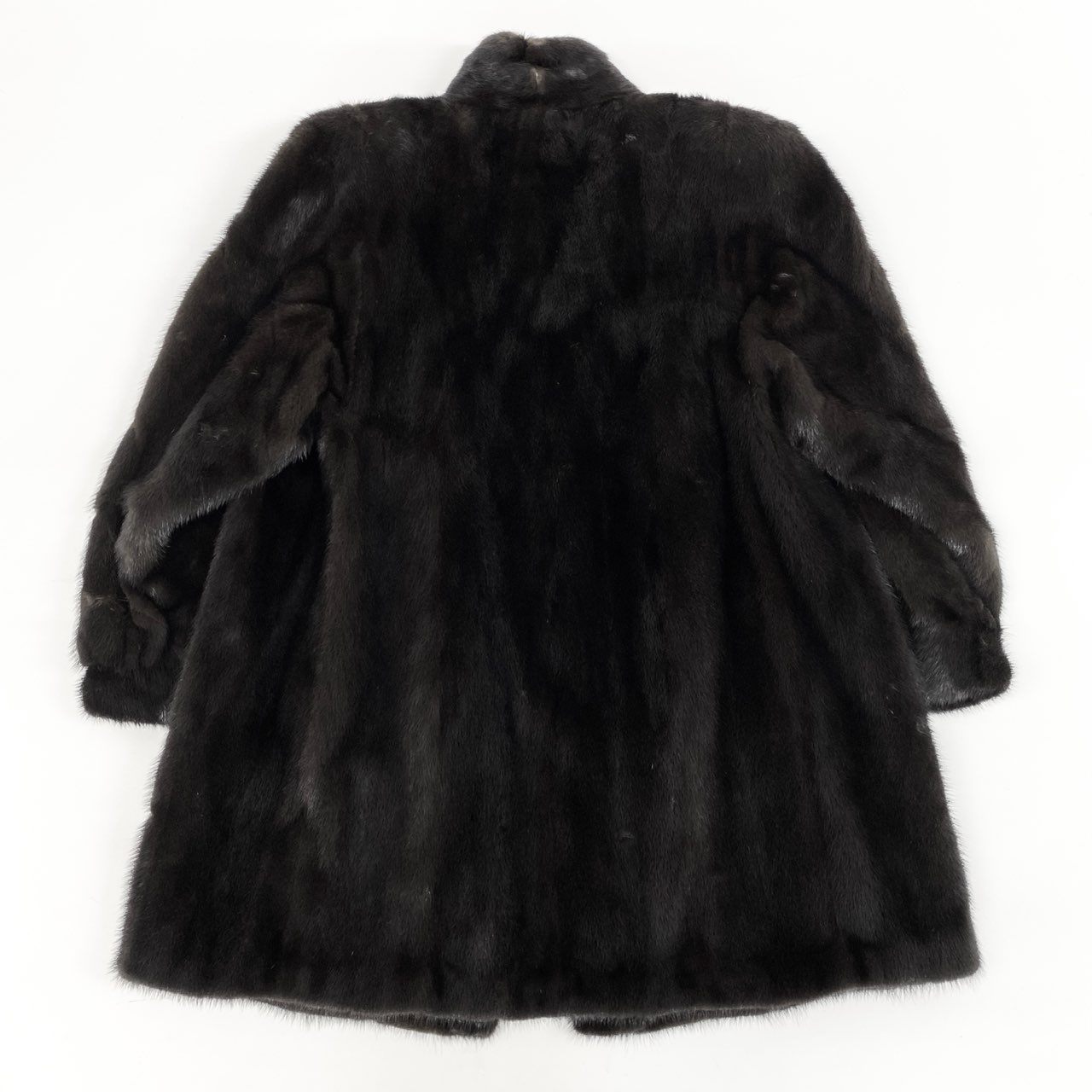4i12 LANVIN ランバン BLACKGLAMA ブラックグラマ マホガニーミンク ミンクコート 毛皮コート ダークブラウン ミンクファー ロングコート レディースu02t