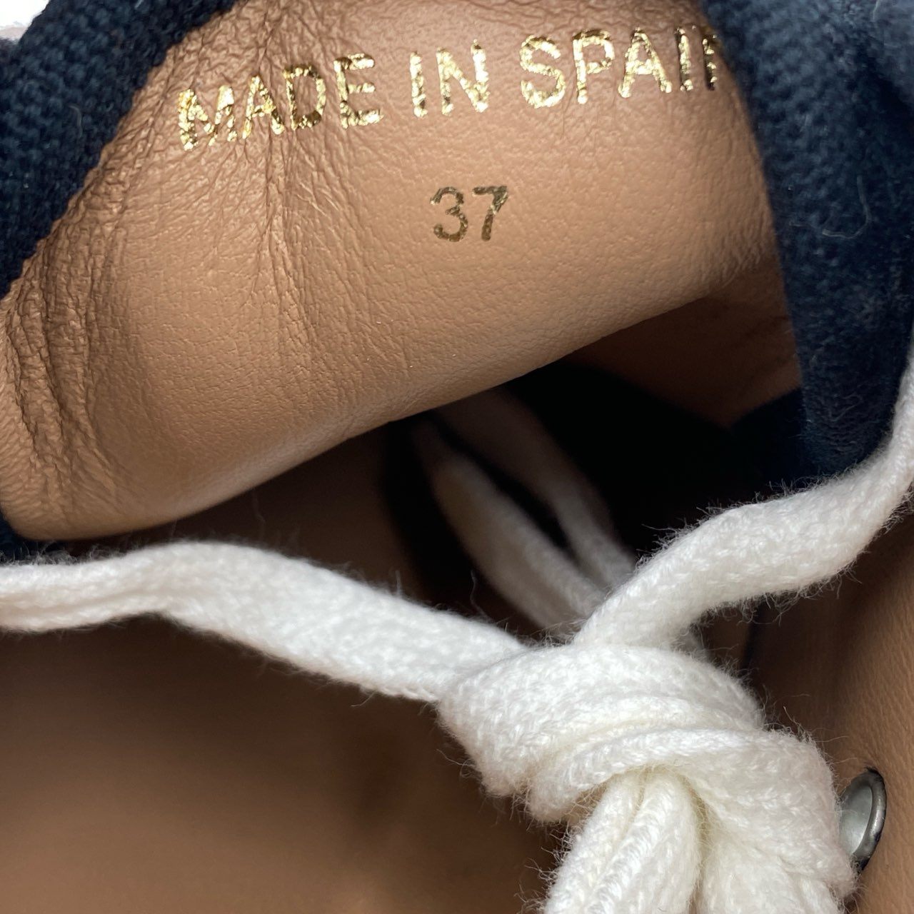 1h20《極美品》 MARNI マルニ PABLO パブロ ビッグフット スニーカー シューズ サイズ37 ブラック ホワイト キャンバス レディースk02i