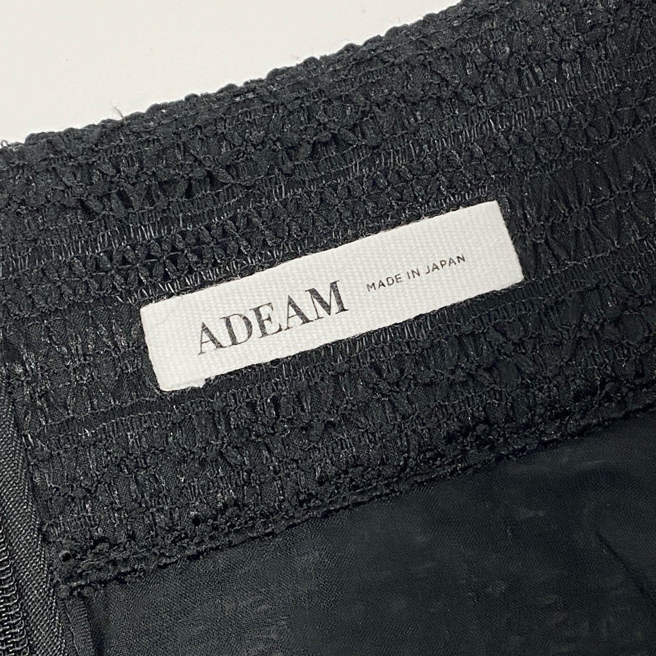 54l25 1《美品》 ADEAM アディアム フォクシー 42794 ハイビスカススカート ロングスカート ティアード サイズ0 ブラック ポリエステル100% レディース 日本製