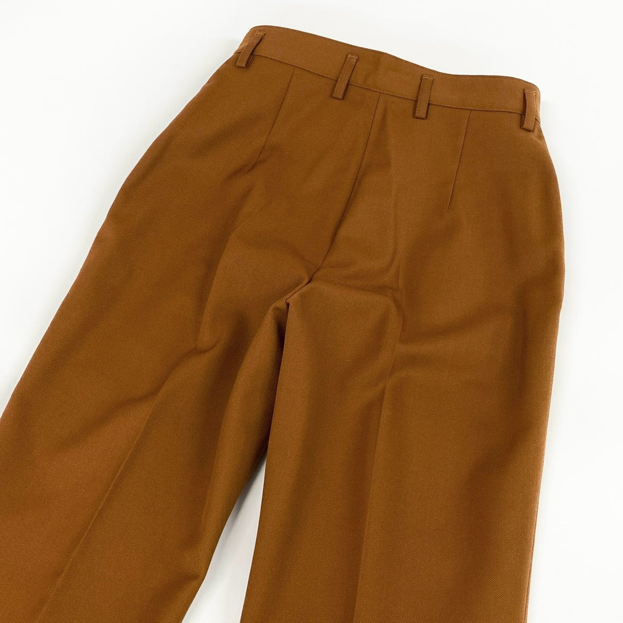 11f12 Acne Studios アクネストゥディオズ センタープレス スラックスパンツ ボトムス FN-WN-TROU000276 サイズ34 ブラウン レディース