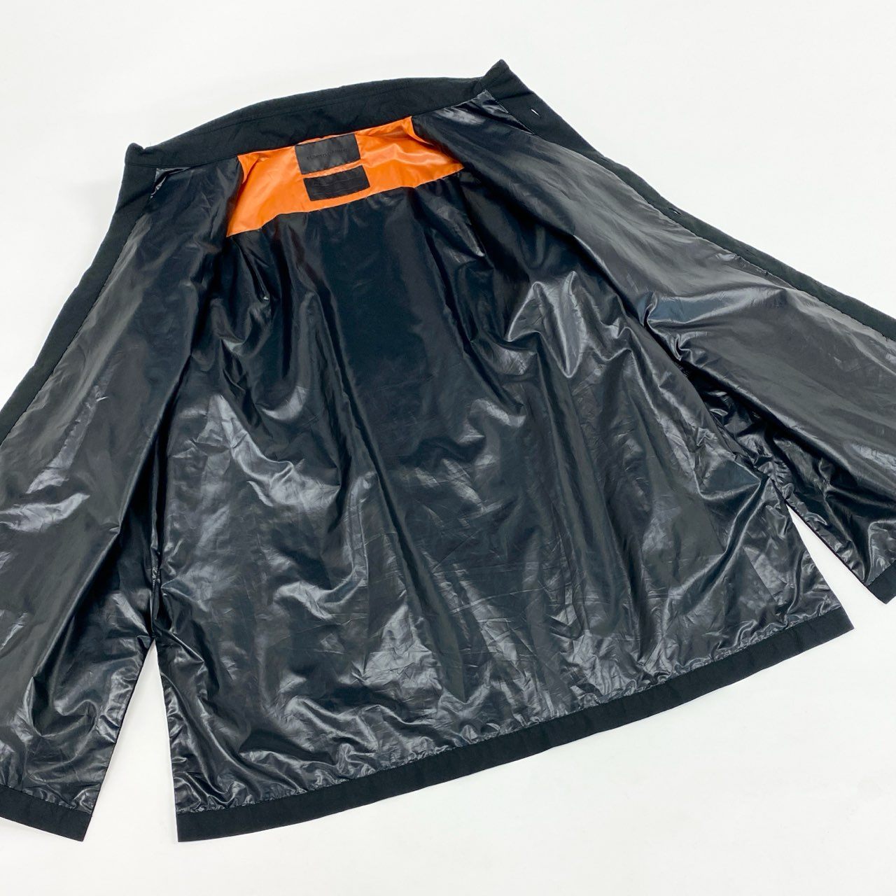 36d8 FUMITO GANRYU フミトガンリュウ Padded Shirt 中綿入りシャツ ジャケット FU4-SH-10 1 ブラック 画像参照 日本製 オーバーサイズ ビッグシルエット