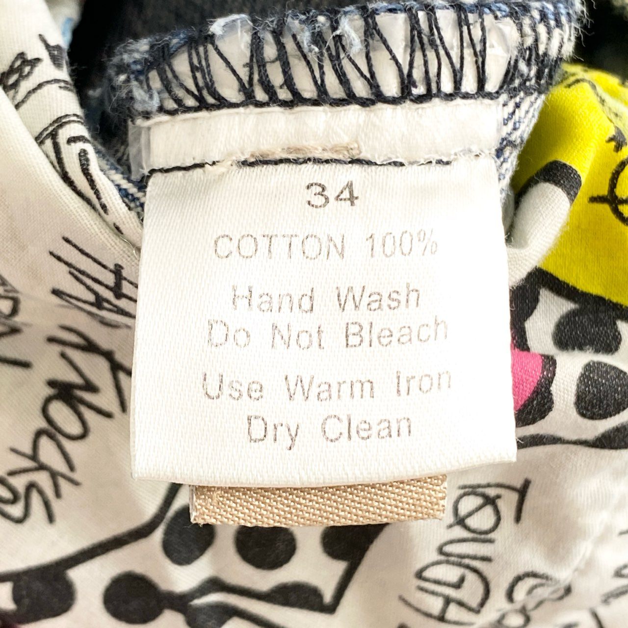 59g26 STUSSY ステューシー デニムパンツ ジーンズ ボトムス ロゴプリント 34 インディゴ コットン