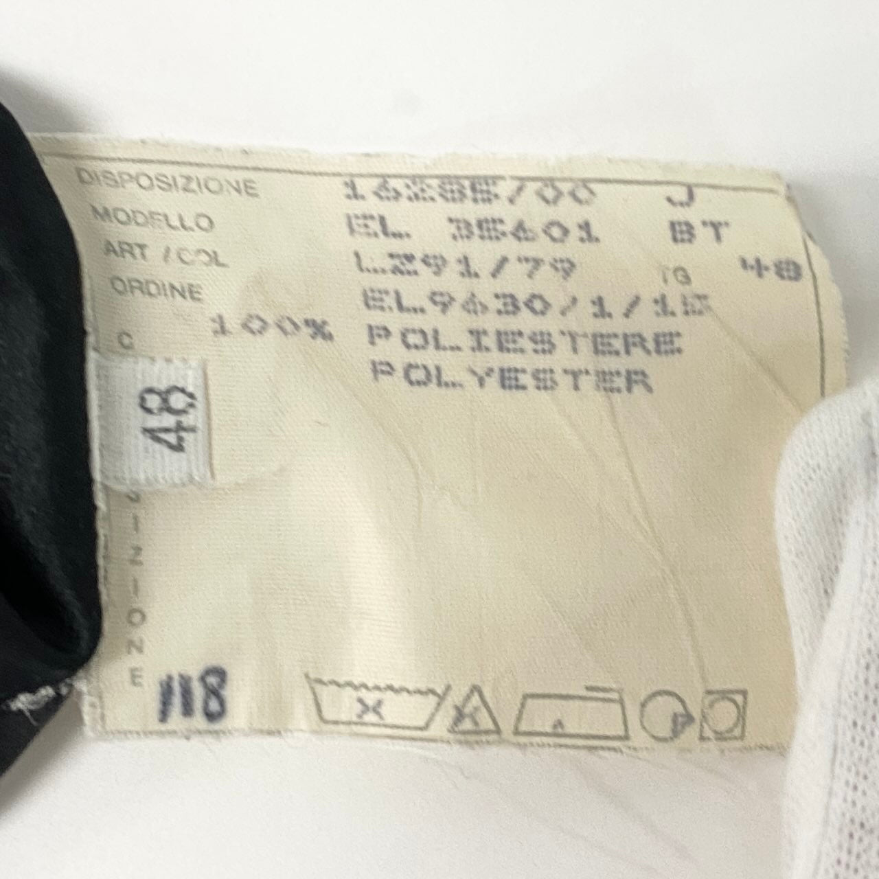 d2 【Archive】Helmut Lang ヘルムートラング 本人期 アノラックパーカー サイズ48 ブラック メンズ トップスk02i