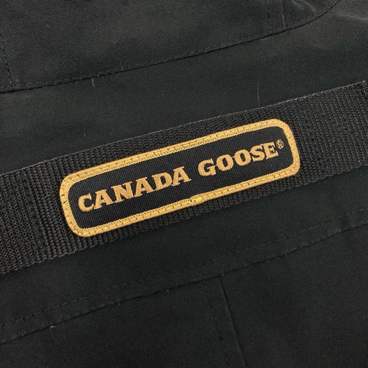 63j9 CANADA GOOSE カナダグース JASPER ジャスパー ダウンジャケット 3438JM XS ブラック コヨーテファー カナダ製 紳士服t18r