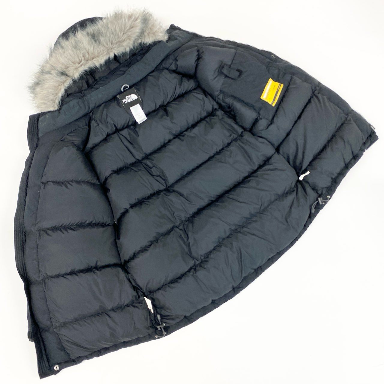 33G23 SWAGGER x THE NORTH FACE スワッガー ノースフェイス マクマードパーカー ダウンジャケット ND1450N Lサイズ ブラック ナイロン メンズ