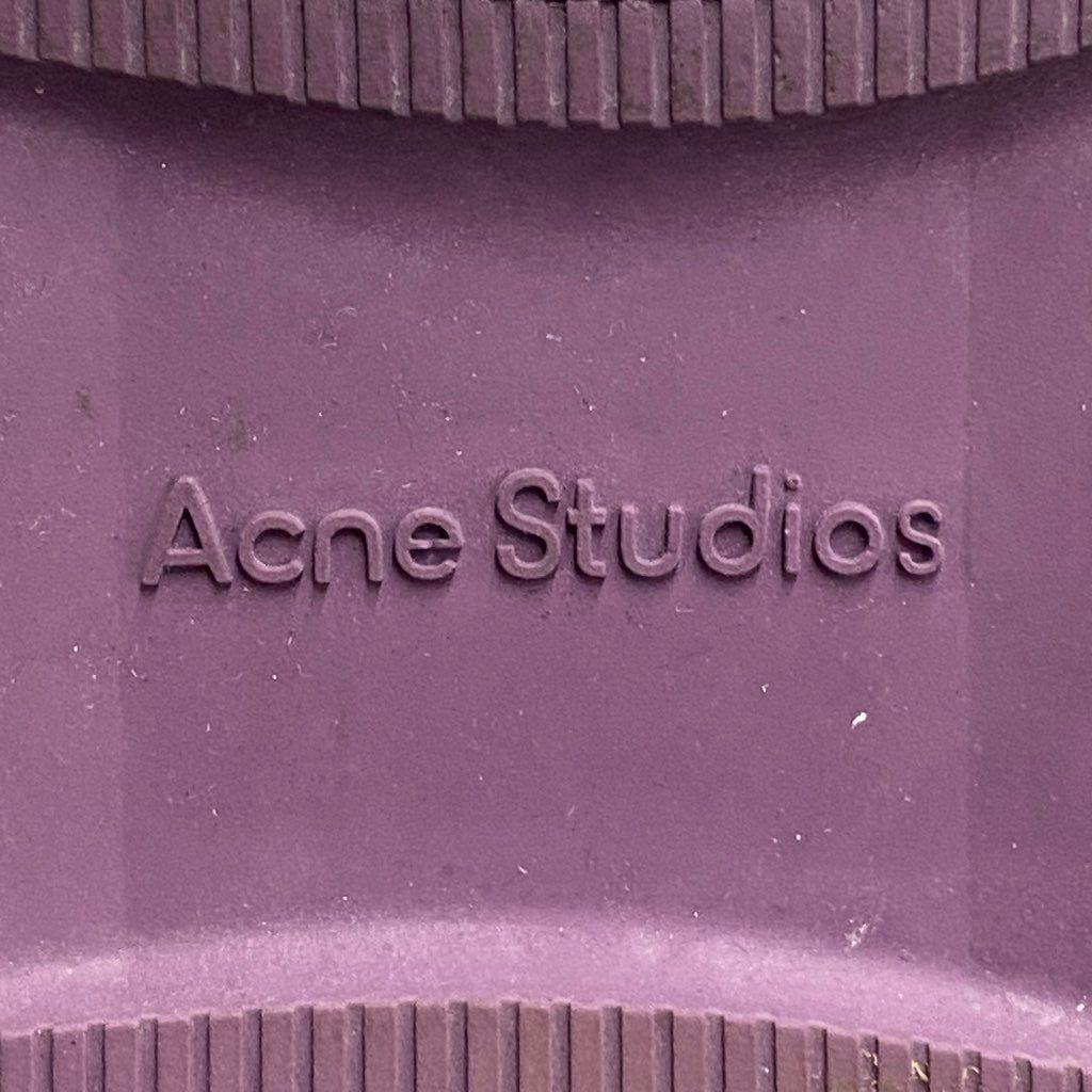 1f2 Acne Studios アクネ ストゥディオス キャンバス ローカットスニーカー EU43 パーカテゴリプル シューズ