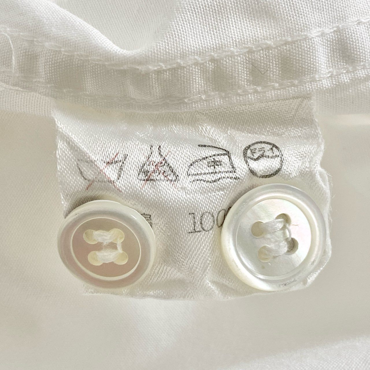 7i17 80s ISSEY MIYAKE イッセイミヤケ 筆タグ 長袖シャツ ドレスシャツ ロングスリーブ ヴィンテージ Mサイズ ホワイト コットン