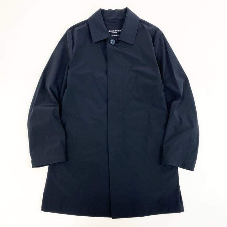 79g24 MACKINTOSH LONDON マッキントッシュ ロンドン ウルトラ2WAYストレッチステンカラーコート アウター G1A32-312-29 40 ネイビー メンズ_