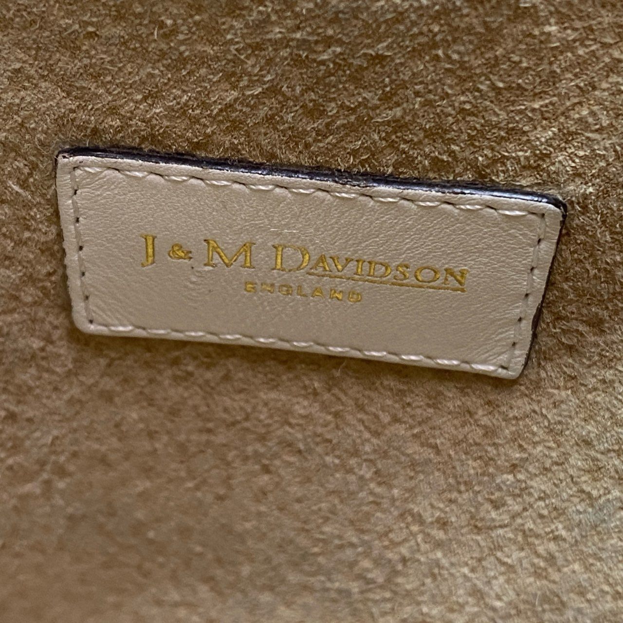 Hb10 ② J&M DAVIDSON ジェイアンドエムデヴィッドソン CARNIVAL カーニバル ハンドバッグ 巾着 バケットバッグ フリンジ ニューホワイト 本革
