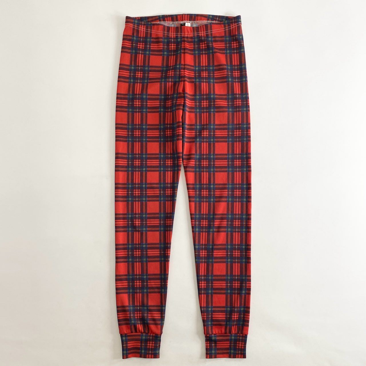 62i12 COMME des GARCONS HOMME PLUS コムデギャルソンオムプリュス チェック柄 プリント タイツ ボトムス PD-T044 S レッド マルチカラー