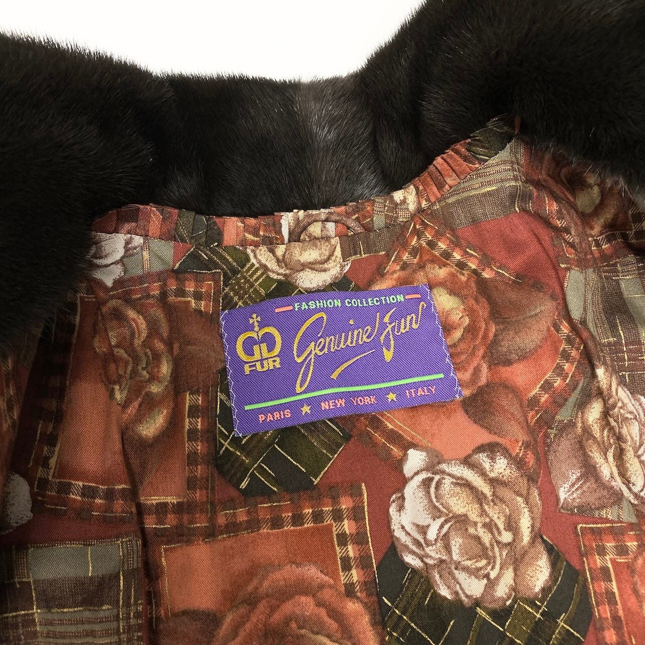 14d13 Genuine Fur SAGA MINK サガミンク 金サガ ミンクファー ロングコート サイズF ブラウングレー 最高級本毛皮 Mink Fur Long Coatt18r