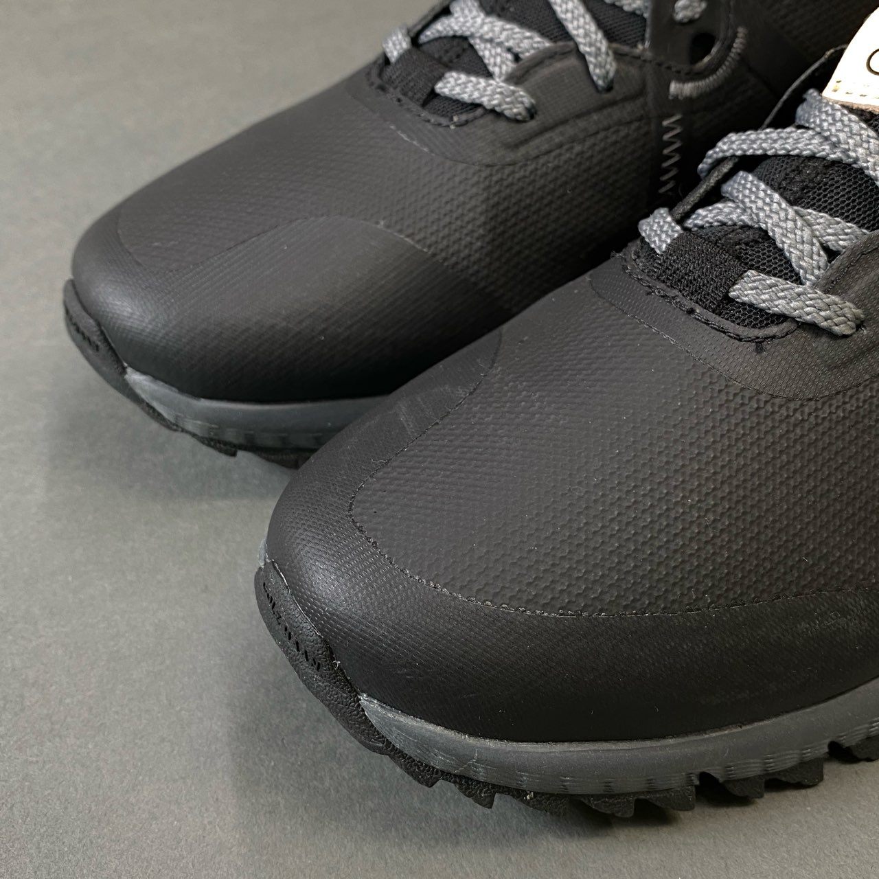 1g31 《美品》 COLE HAAN コールハーン GOLF GRAND360 グラウンド ゴルフ スニーカー 9M ブラック シューズ 紳士靴t18r