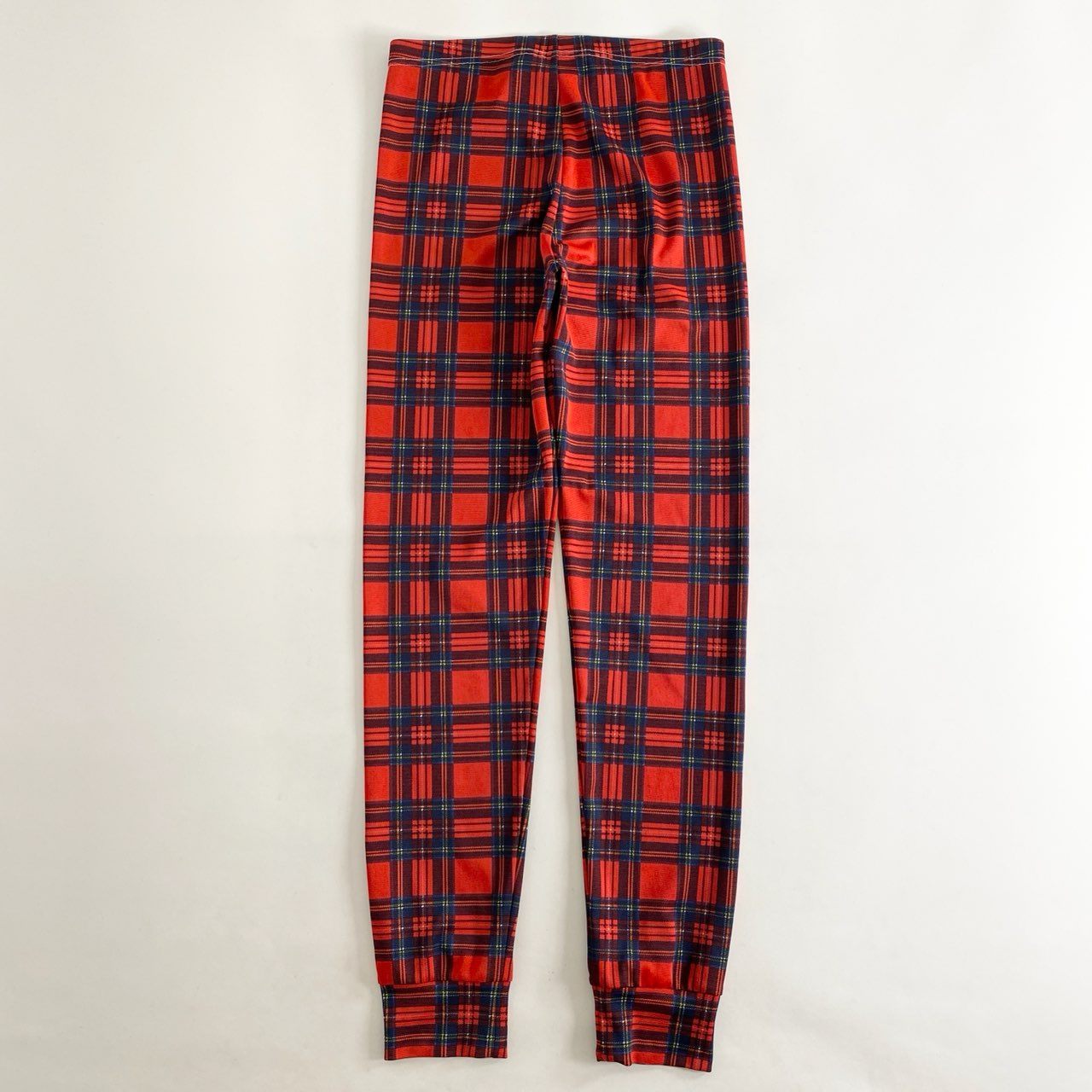 62i12 COMME des GARCONS HOMME PLUS コムデギャルソンオムプリュス チェック柄 プリント タイツ ボトムス PD-T044 S レッド マルチカラー
