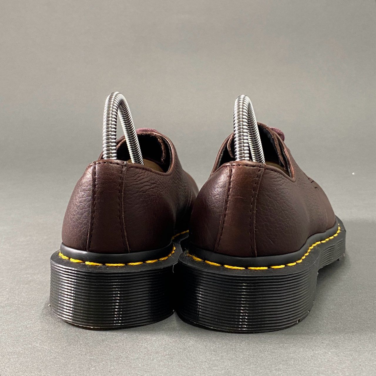 3h2 《美品》 Dr.Martens ドクターマーチン 1461 3ホールシューズ ショートブーツ (メンズUS5,レディースUS6) ブラウン レザー ユニセックス