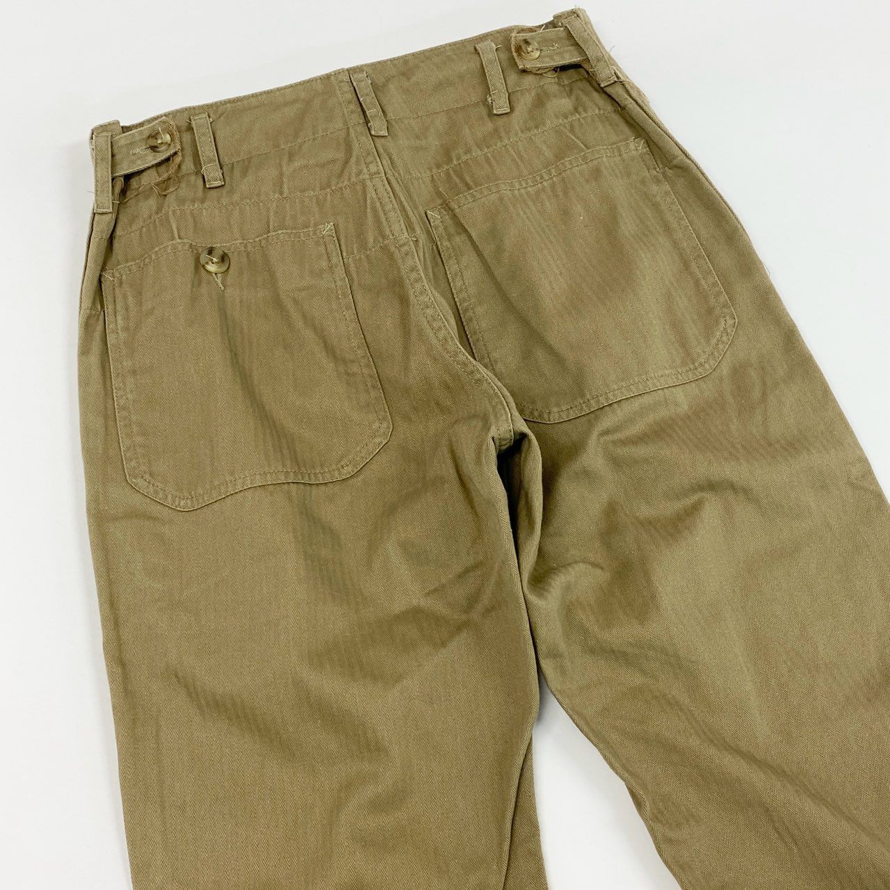 13f12 ENGINEERED GARMENTS エンジニアドガーメンツ ボトム コットンパンツ ストレートパンツ チノパン シンプル USA製 メンズ 男性用 28 ブラウン 綿100%