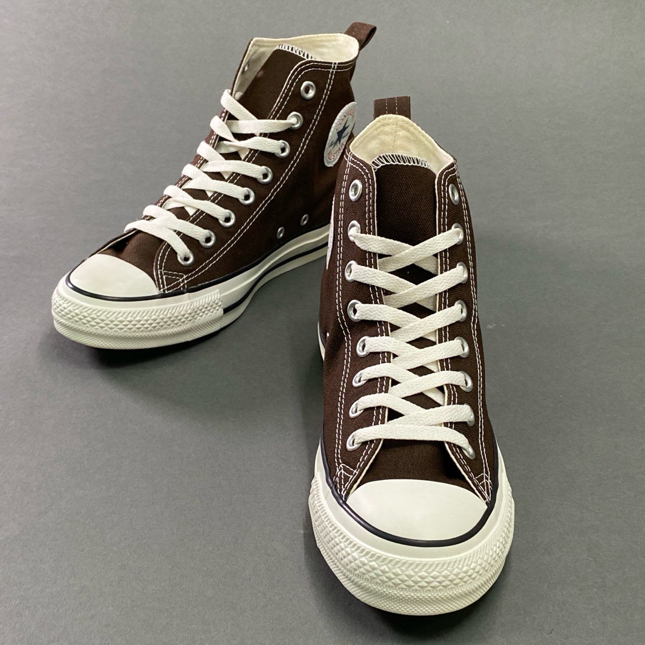 11c25 【極美品】 CONVERSE × PORTER コンバース ポーター オールスター ハイ ハイカットスニーカー シューズ スモーキー コーデュラダック生地 1SD501 26.0cm ブラウン メンズ
