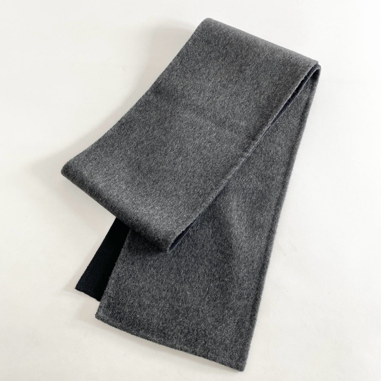 8j17 《未使用保管品》定価¥73,700 ADORE アドーア 2トーン リバージャケット 531-9250003 36 グレー カシミヤ混 CASHMERE