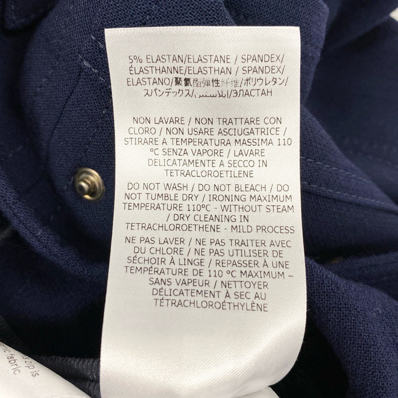 1g2 STELLA McCARTNEY ステラマッカートニー ジャンプスーツ オールインワン オーバーオール 長袖 イタリア製 サイズ34 ネイビー レディース 女性用