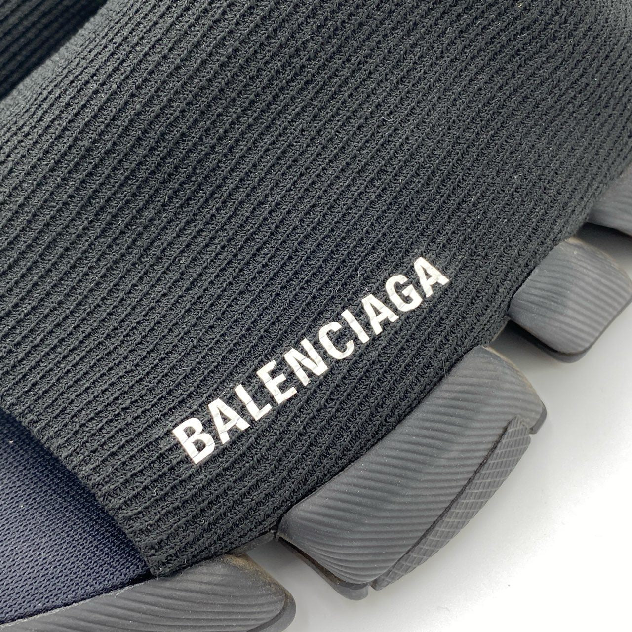 1i4 BALENCIAGA バレンシアガ 24SS Speed 2.0 スピード スライドサンダル 26.5cm ブラック シューズt18r
