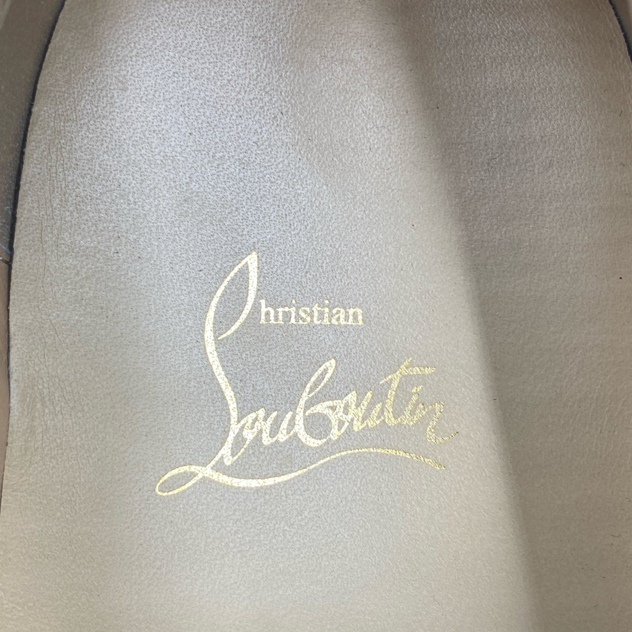 1h20 Christian Louboutin クリスチャンルブタン ルイスジュニア ストラス スパイク スニーカー シューズ スタッズ ラインストーン サイズ42 ブラック メンズ 紳士靴k02i