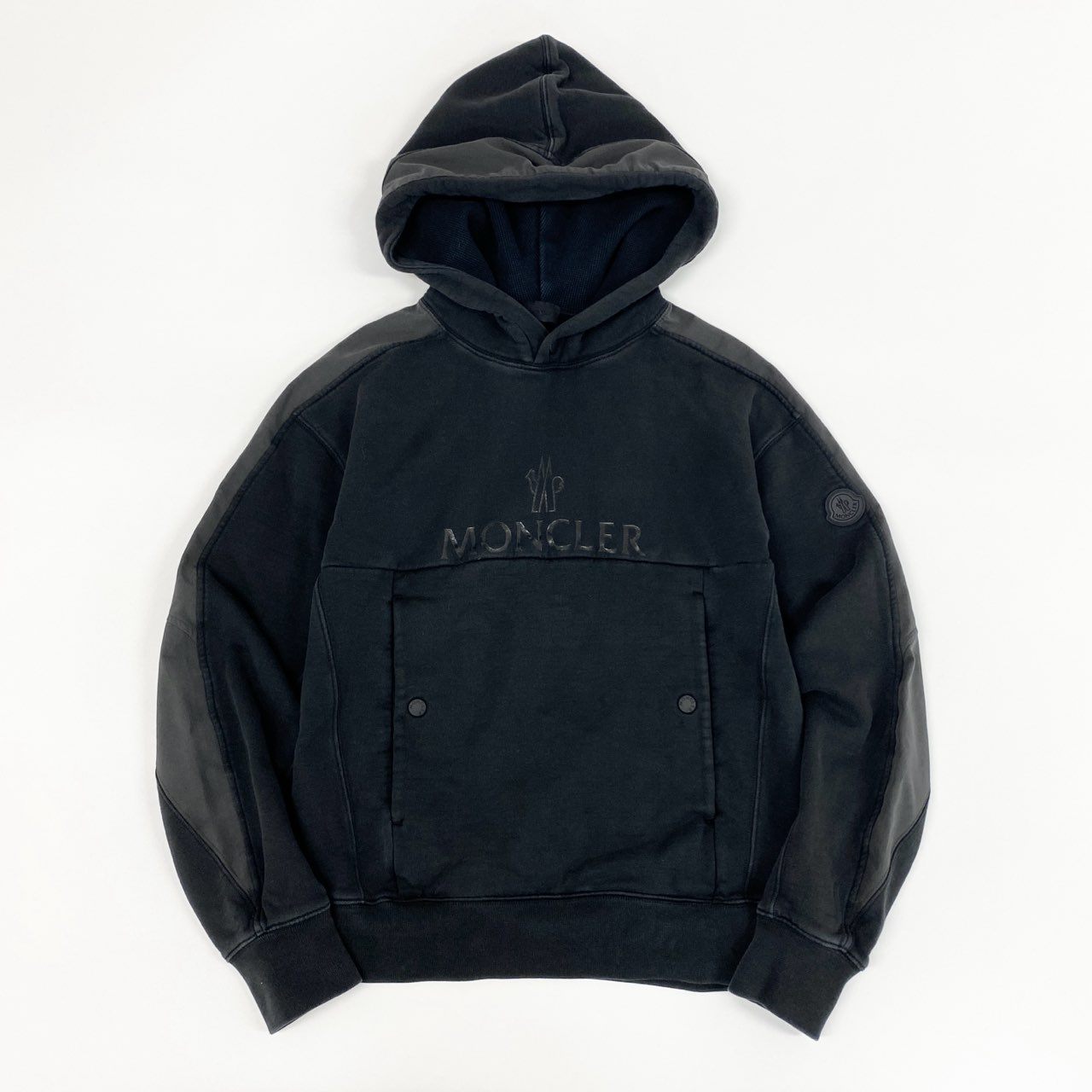 MONCLER モンクレール 現行 FELPA CON ロゴプリント パーカー 7f11 MONCLER モンクレール FELPA CON ロゴプリント パーカー