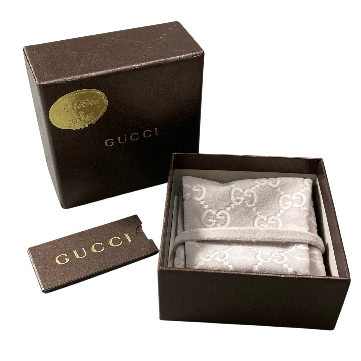 g31GUCCI Butterfly Stud Earrings Sterling Silver 925 Logo Jewelry Italyk02i
