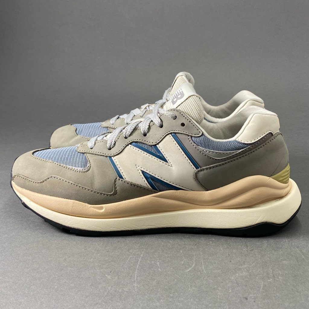 2f2 NEW BALANCE ニューバランス 57/40 スニーカー M5740LLG 27.5cm グレー ピッグスキンヌバック シューズ