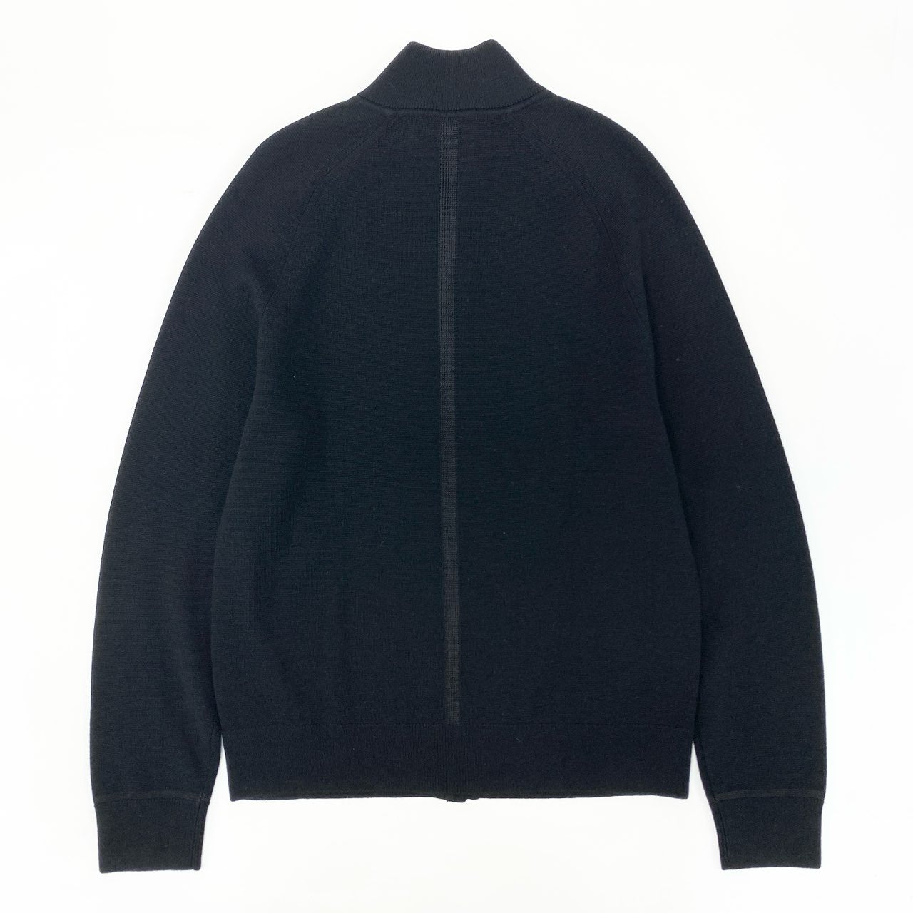 56j20 《美品》 Theory セオリー ドライバーズニット カーディガン トップス ジップアップ サイズXS ブラック メンズu02t