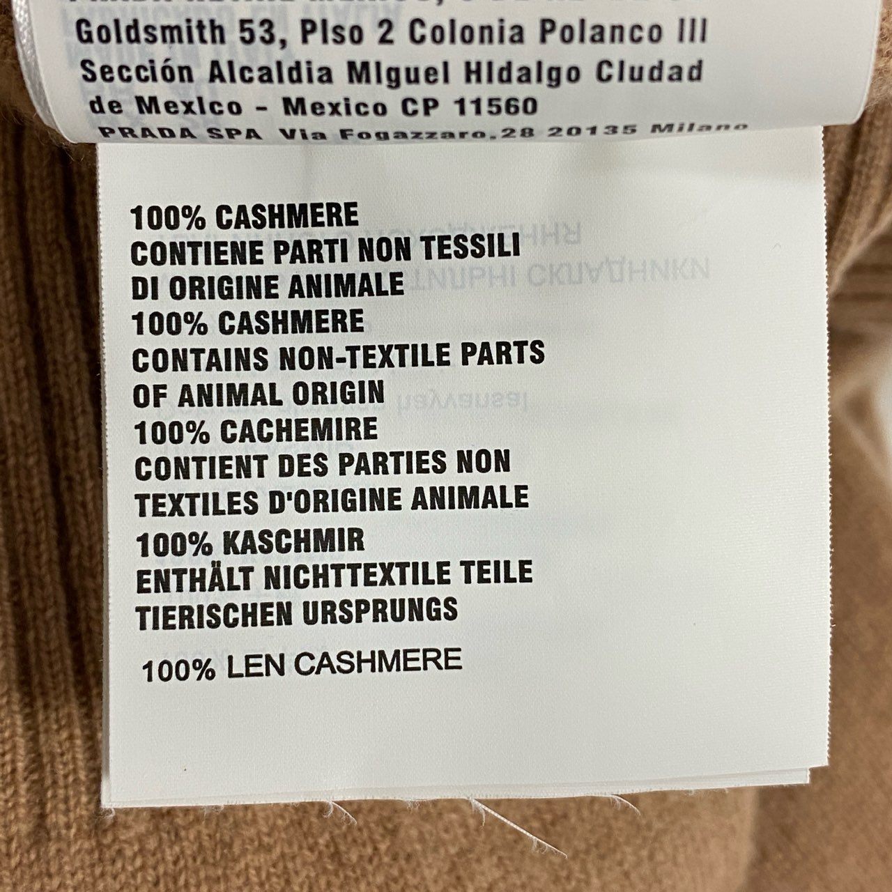 30a9 miu miu ミュウミュウ ロングスリーブ ニットカーディガン カシミヤニット 胸元ロゴ 刺繍 イタリア製 レディース サイズ42 ベージュ カシミア100%o07t