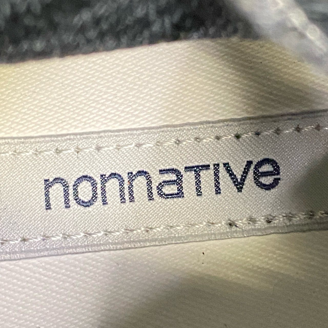 1g28 nonnative ノンネイティブ × SPINGLE MOVE スピングルムーヴ GORE-TEX ゴアテックス ハイカットスニーカー 3 ネイビー ヴィンテージ加工 シューズ